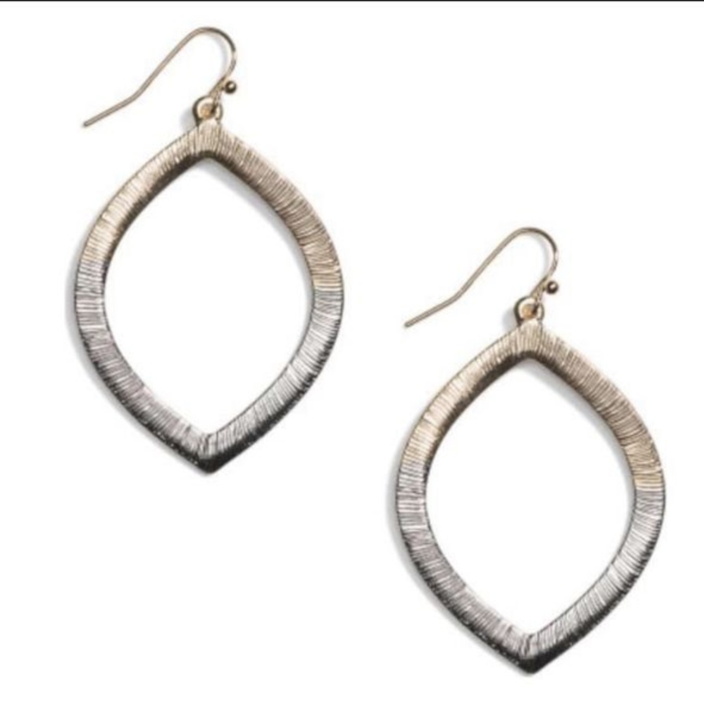 Bancroft - Penelope Two Tone Earrings